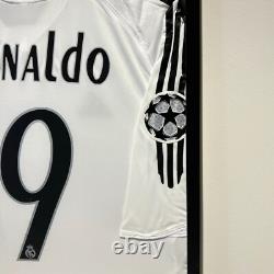Real Madrid Ronaldo Nazário Jersey Framed, Ronaldo Nazário Shirt Framed