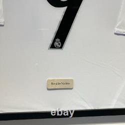 Real Madrid Ronaldo Nazário Jersey Framed, Ronaldo Nazário Shirt Framed
