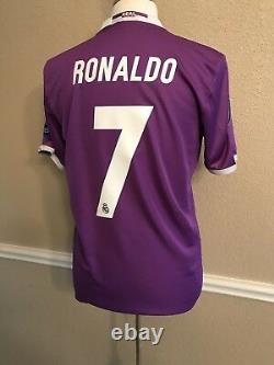 Real Madrid Ronaldo Player Issue 8 Adizero CL Maillot Jersey Football Shirt