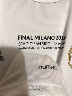 Real Madrid Ronaldo Player Issue Adizero No Formotion Final Jersey Match Unworn