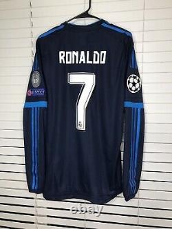 Real Madrid Ronaldo Player Issue Adizero Shirt Football Jersey