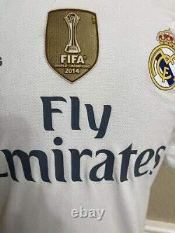 Real Madrid Ronaldo Player Issue Adizero Tour Friendly Shirt Football 8 Jersey