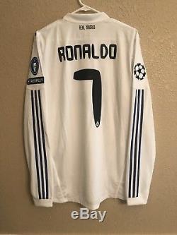 Real Madrid Ronaldo Player Issue Formotion Football Shirt Match Unworn Jersey