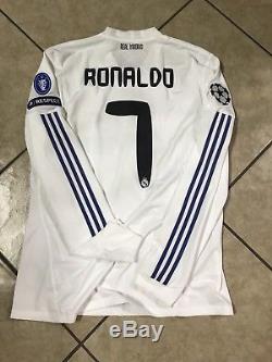 Real Madrid Ronaldo Player Issue Formotion Match Unworn Jersey Football Shirt XL