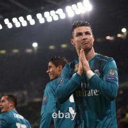Real Madrid Ronaldo Player Issue Shirt Adizero Champions League Jersey
