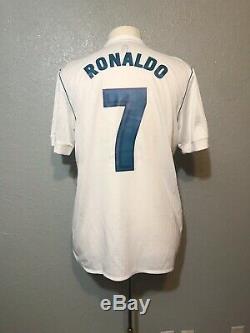 Real Madrid Ronaldo Portugal Juventus Player Issue Shirt Adizero Football Jersey