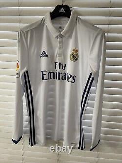 Real Madrid Ronaldo liga Portugal 8 CL Player Issue Adizero Shirt Adidas Jersey