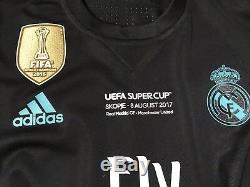 Real Madrid Ronaldo uefa Supercup Player Issue Adizero Shirt No Formotion Jersey