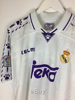 Real Madrid SEEDORF #10 96/97 MATCH ISSUE Home Football Shirt (L) Jersey