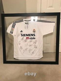 Real Madrid Season 2003-04 Jersey Signed By 13 Players Includes Ronaldo, Beckham