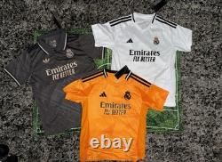 Real Madrid Season 24/25 Home, Away & 3rd Kits Bundle Special. Kids Sets