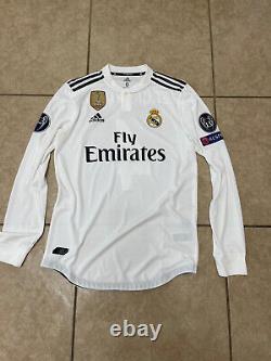 Real Madrid Sergio Ramos 6 CL Player Issue Climachill Jersey Adidas Shirt