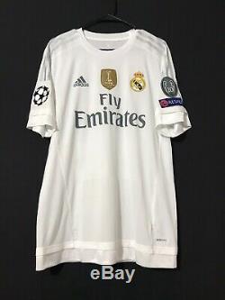 Real Madrid Sergio Ramos CL Player Issue Adizero Shirt Football Jersey