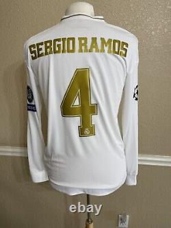 Real Madrid Sergio Ramos Football Player Issue S, M, L, XL, XXL Climachill Jersey
