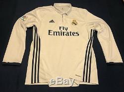 Real Madrid Sergio Ramos Long Sleeve Soccer Jersey Barcelona Mexico America USA