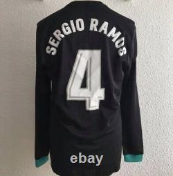 Real Madrid Sergio Ramos Spain Player Issue Football Shirt Adizero Soccer Jersey