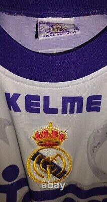 Real Madrid Shirt 1998 Kelme Vintage Jersey Chamions League Final Camiseta LARGE