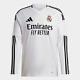 Real Madrid Soccer Aeroready Home Long Sleeve Jersey 2024 2025 Adidas Spain