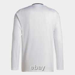 Real Madrid Soccer Aeroready Home Long Sleeve Jersey 2024 2025 Adidas Spain