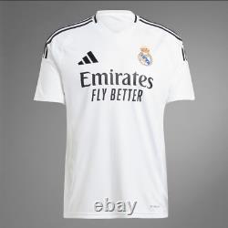 Real Madrid Soccer Football Aeroready Home Jersey Shirt 2024 2025 Adidas Spain
