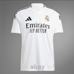 Real Madrid Soccer Football Aeroready Home Jersey Shirt 2024 2025 Adidas Spain