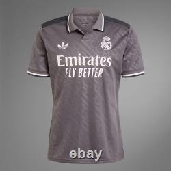Real Madrid Soccer Football Aeroready Third Jersey Shirt 2024 2025 Adidas Spain