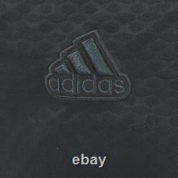 Real Madrid Soccer Football Jersey Medium Black Third Adidas Lifestyler Shirt