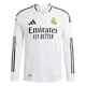 Real Madrid Soccer HEAT. RDY Home Long Sleeve Jersey 2024 2025 Adidas