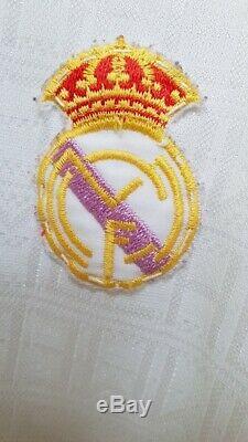 Real Madrid Spain 1988/1990 Home Football Shirt Jersey Hummel Vintage Size L #7