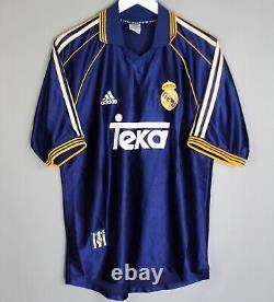 Real Madrid Spain 1998/1999 Third Football Shirt Jersey Adidas #9