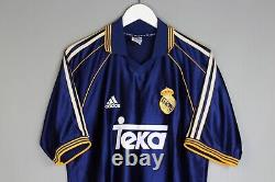 Real Madrid Spain 1998/1999 Third Football Shirt Jersey Adidas #9