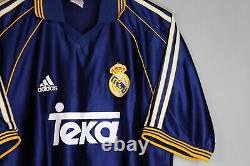 Real Madrid Spain 1998/1999 Third Football Shirt Jersey Adidas #9