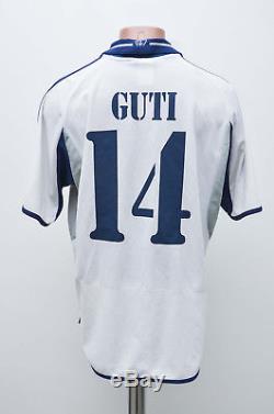 Real Madrid Spain 2000/2001 Home Football Shirt Jersey Adidas Guti #14