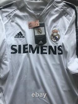 Real Madrid Spain 2005/2006 Home Football Soccer Jersey Adidas Size Mens Large