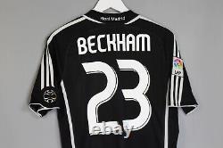 Real Madrid Spain 2006/2007 Away Shirt Jersey Camiseta Adidas #23 Beckham