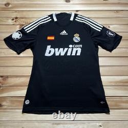 Real Madrid Spain 2008/2009 Champions League Third Football Shirt Jersey Adidas