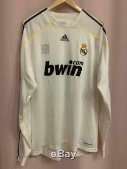 Real Madrid Spain 2009/2010 Match Worn Home Football Shirt Jersey Metzelder #21