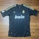 Real Madrid Spain 2011 2012 Away Football Shirt Jersey #7 Ronaldo Black Camiseta
