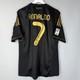 Real Madrid Spain 2011 2012 Away Football Shirt Jersey #7 Ronaldo Black Camiseta