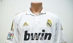 Real Madrid Spain 2011/2012 Home Football Shirt Jersey Adidas #7 Ronaldo L Adult
