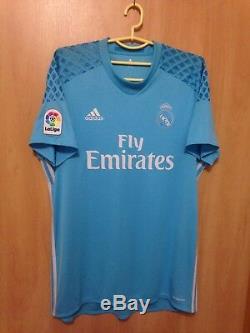 Real Madrid Spain 2016/2017 Gk Football Shirt Jersey Camiseta Keylor Navas #1
