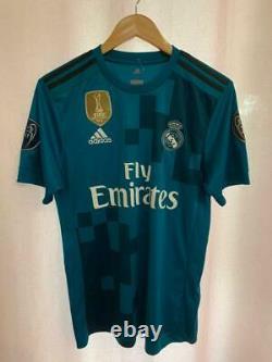 Real Madrid Spain 2017/2018 Third Football Shirt Jersey Camiseta Sz S Ronaldo #7