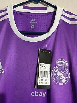 Real Madrid Spain Adidas Player Issue 8 Adizero Shirt Football Soccer Jersey