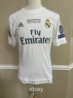 Real Madrid Spain CL Player Issue Benzema 8 France Shirt Adizero jersey