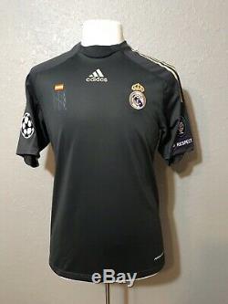 Real Madrid Spain CL Raul M Football Shirt Player Issue Formotion Adidas Jersey