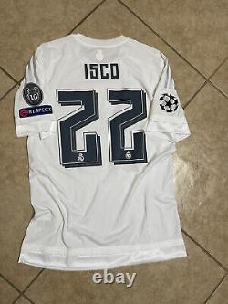 Real Madrid Spain Isco Betis Champions League Player Issue Jersey Adizero Shirt