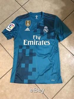 Real Madrid Spain Isco Prepared Player Issue Jersey Match Unworn Adizero Shirt