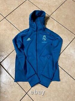 Real Madrid Spain Player Ramos Hazard Era Md Hoodie ZNE Adidas Football Shirt