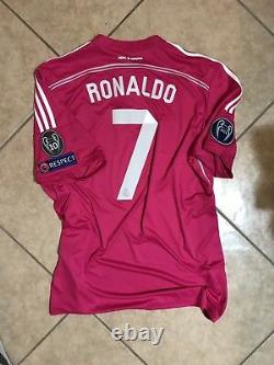 Real Madrid Spain Ronaldo 10 Juventus Player Issue Jersey Adizero Football Shirt