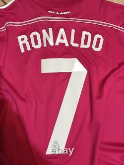 Real Madrid Spain Ronaldo 10 Juventus Player Issue Jersey Adizero Football Shirt